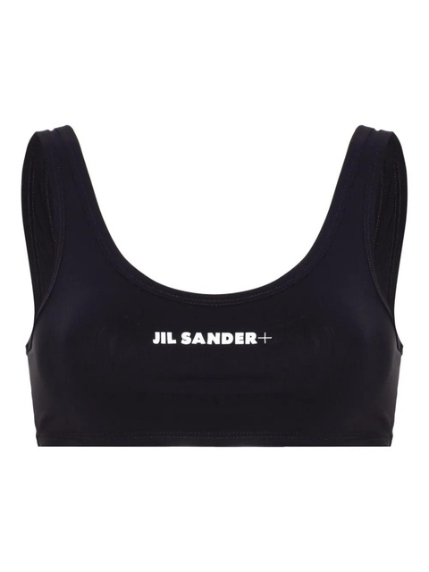 Jil Sander logo-print bikini top - Blue - zdjęcie produktu nr 1