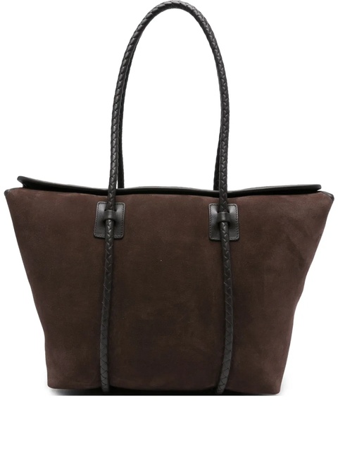 Hereu Forna braided suede tote bag - Brown - zdjęcie produktu nr 1