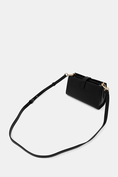 Tommy Hilfiger torebka kolor czarny AW0AW18005 - zdjęcie produktu nr 2