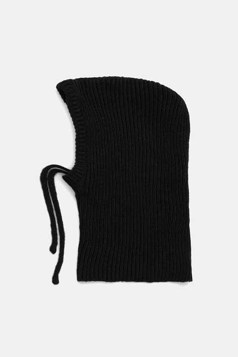 Answear.LAB kominiarka z wełną merino kolor czarny - zdjęcie produktu nr 2