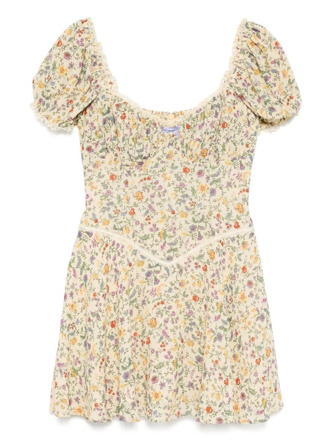 Reformation Ondine dress - Yellow - zdjęcie produktu nr 2
