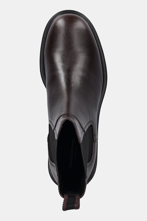 Vagabond Shoemakers sztyblety skórzane FREYA damskie kolor brązowy na płaskim obcasie 6006-101-31 - zdjęcie produktu nr 2