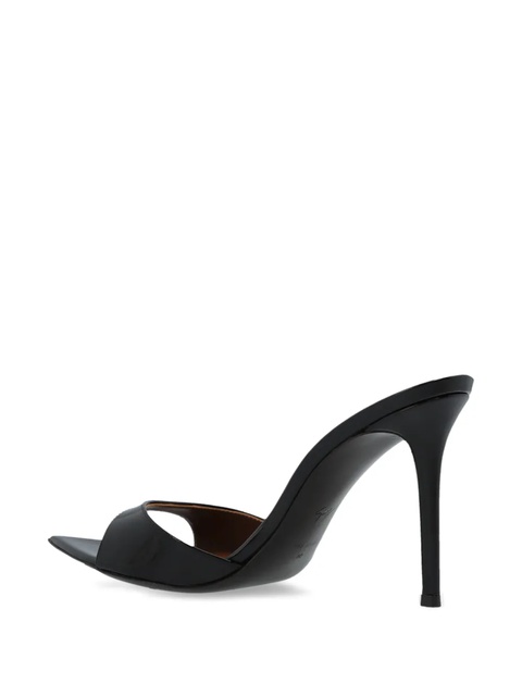 Giuseppe Zanotti 90mm Intriigo mules - Black - zdjęcie produktu nr 2