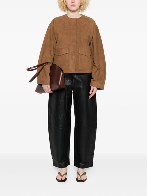 St. Agni suede jacket - Brown - zdjęcie produktu nr 1