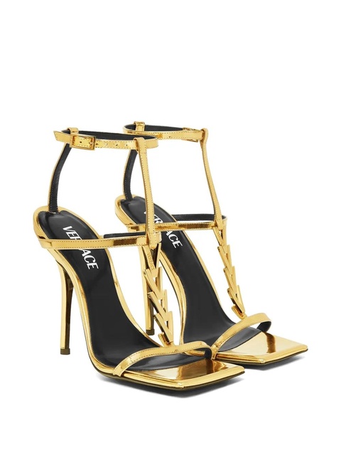 Versace 105mm V2025 Chain sandals - Gold - zdjęcie produktu nr 2