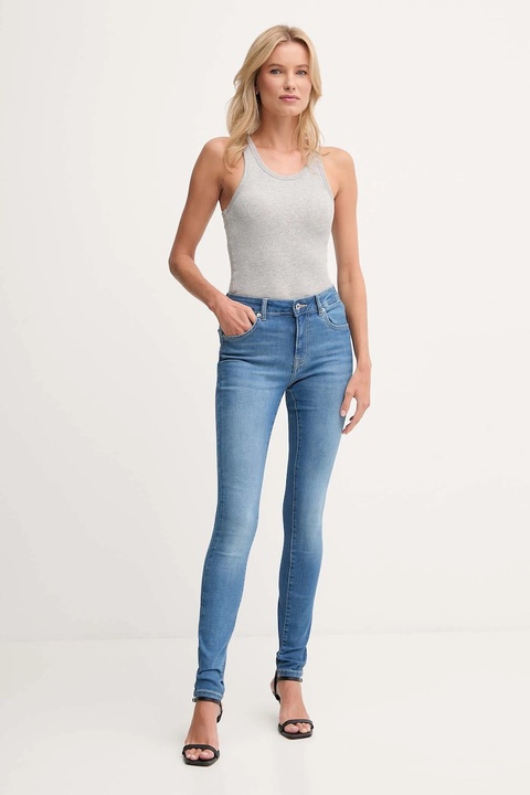 Pepe Jeans jeansy damskie kolor niebieski PL2047284AA - zdjęcie produktu nr 2
