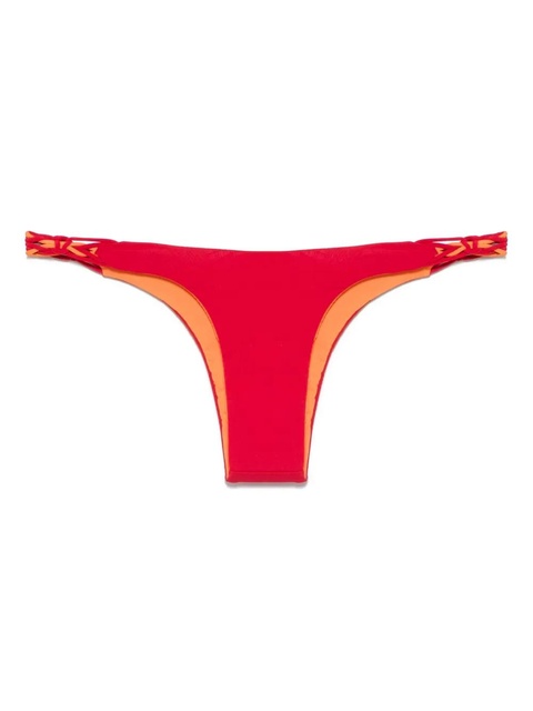 Isa Boulder Tri-Twist bikini bottom - Red - zdjęcie produktu nr 1