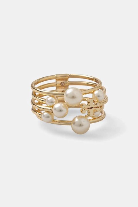 Tory Burch pierścionek Kira Pearl 168094-137 - zdjęcie produktu nr 1