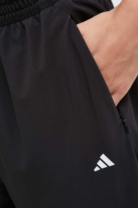 adidas Performance spodnie treningowe Aeroready kolor czarny gładkie IL6984 - zdjęcie produktu nr 2
