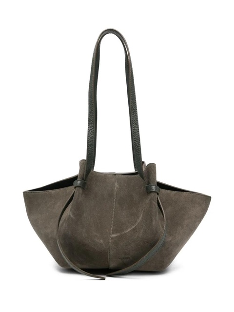 Yuzefi Mochi suede tote bag - Green - zdjęcie produktu nr 1