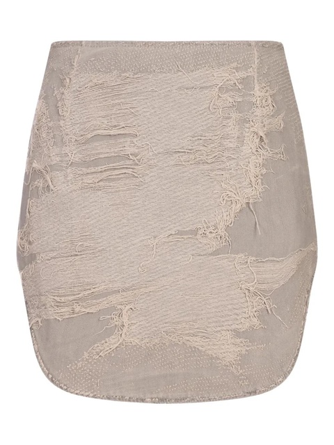 Diesel D-Ada skirt - 9DW MELANGE GREY - zdjęcie produktu nr 1