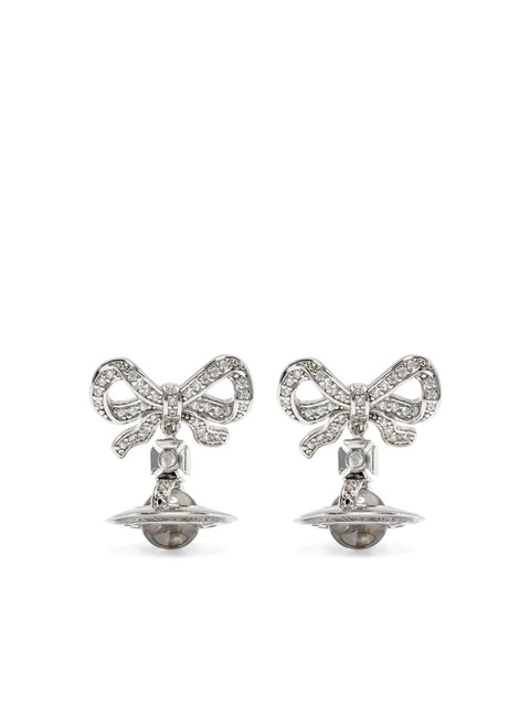Vivienne Westwood Octavie drop earrings - Silver - zdjęcie produktu nr 1