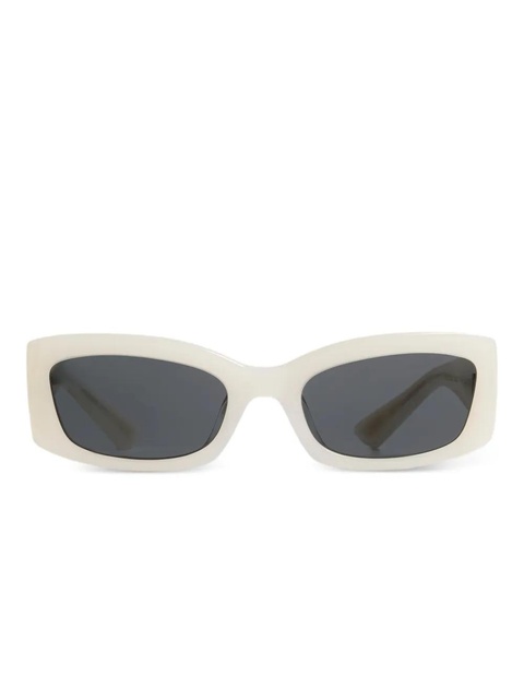 KHAITE rectangle-frame sunglasses - White - zdjęcie produktu nr 1