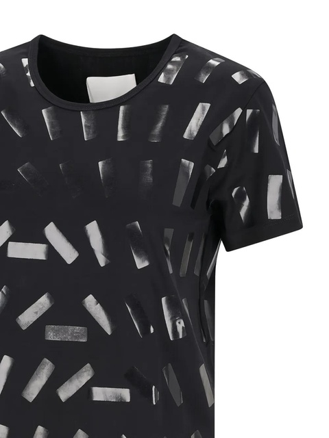 Maison Margiela round-neck T-shirt - Black - zdjęcie produktu nr 2