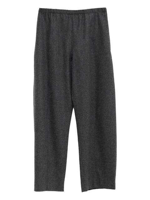 KHAITE elasticated-waistband trousers - Grey - zdjęcie produktu nr 1