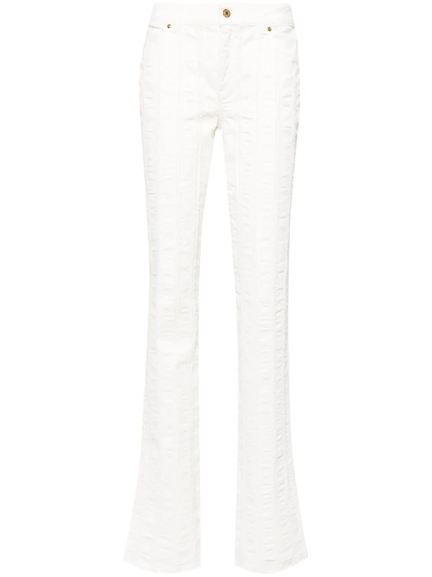 Blumarine mid-rise straight-leg jeans - White - zdjęcie produktu nr 1