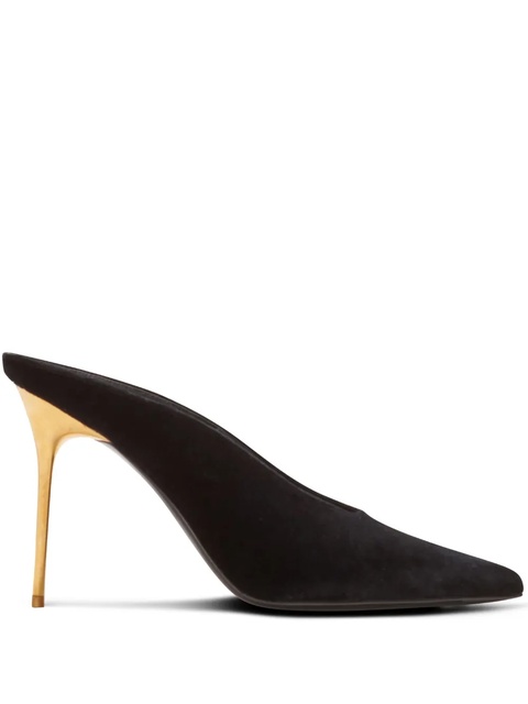 Balmain 95mm Ruby mules - Black - zdjęcie produktu nr 1