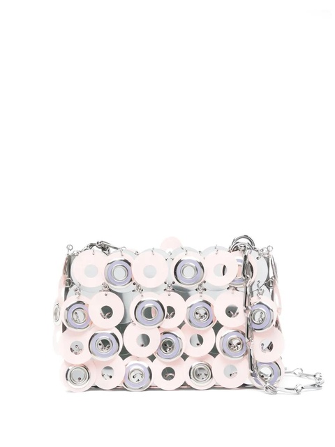 Rabanne Sparkle Discs shoulder bag - Silver - zdjęcie produktu nr 1