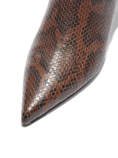 Aeyde 35mm Sofie pointed-toe ankle boots - Brown - zdjęcie produktu nr 2