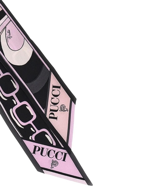 PUCCI printed silk scarf - Pink - zdjęcie produktu nr 2