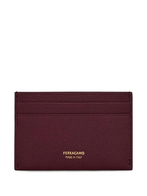 Ferragamo Gancini leather credit card holder - zdjęcie produktu nr 2