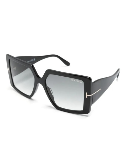 TOM FORD Eyewear Quinn square-frame sunglasses - Black - zdjęcie produktu nr 1