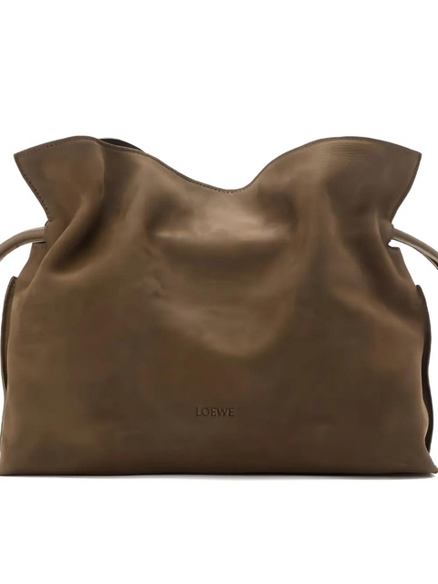 LOEWE medium Flamenco clutch - Brown - zdjęcie produktu nr 2