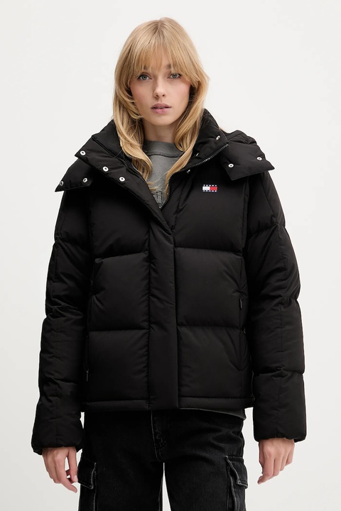 Tommy Jeans kurtka puchowa kolor czarny zimowa DW0DW21623 - zdjęcie produktu nr 1