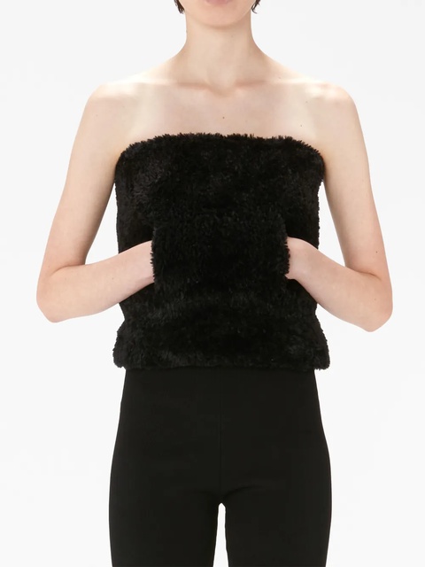 JW Anderson front-pocket bandeau top - Black - zdjęcie produktu nr 2