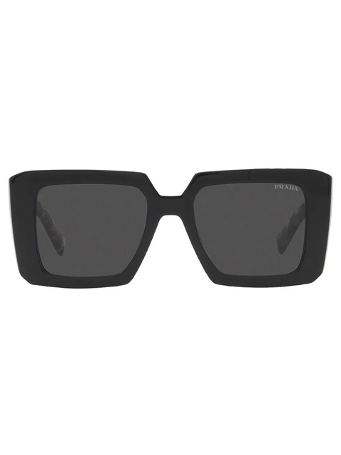 Prada Eyewear tinted oversize-frame sunglasses - Black - zdjęcie produktu nr 1