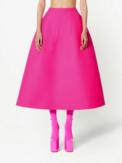 Valentino Garavani Crepe Couture midi skirt - Pink - zdjęcie produktu nr 2
