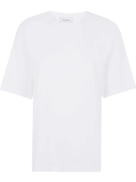 Sportmax short-sleeve cotton t-shirt - White - zdjęcie produktu nr 1