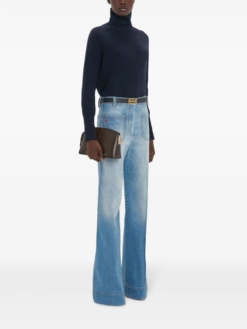 Victoria Beckham Alina high-waisted jeans - Blue - zdjęcie produktu nr 1