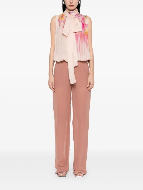 Blumarine floral-print blouse - Pink - zdjęcie produktu nr 2
