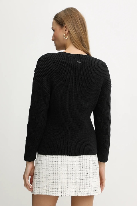 Armani Exchange sweter damski kolor czarny XW001771 AF16638 - zdjęcie produktu nr 1