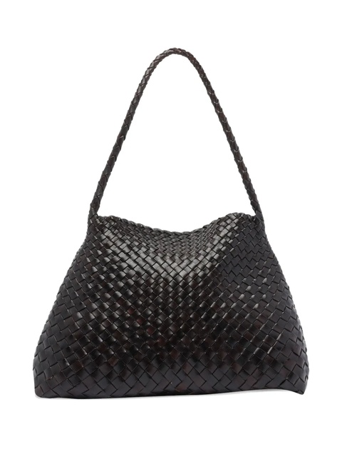 DRAGON DIFFUSION woven leather shoulder bag - Brown - zdjęcie produktu nr 1