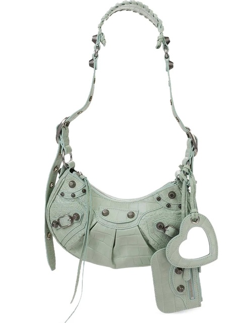 Balenciaga Le Cagole XS shoulder bag - Green - zdjęcie produktu nr 1