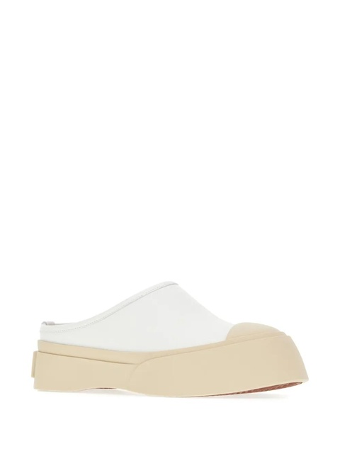Marni leather sneakers - White - zdjęcie produktu nr 2