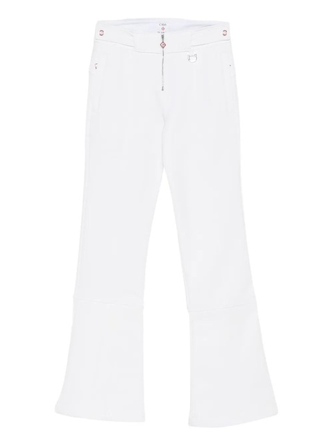 Casablanca slim-leg ski trousers - White - zdjęcie produktu nr 1