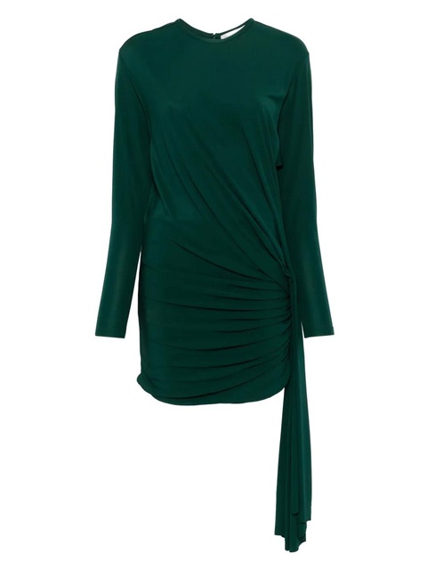 Christopher Esber draped-detail mini dress - Green - zdjęcie produktu nr 1
