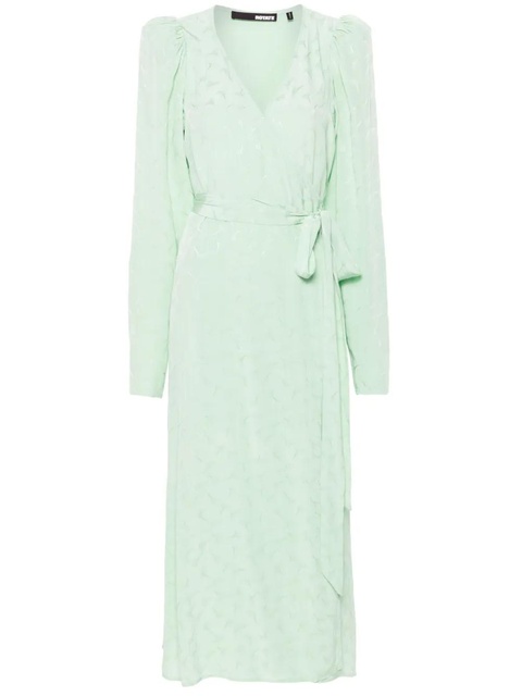 ROTATE BIRGER CHRISTENSEN jacquard midi dress - Green - zdjęcie produktu nr 1