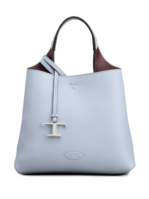 Tod's Timeless leather tote bag - Blue - zdjęcie produktu nr 1