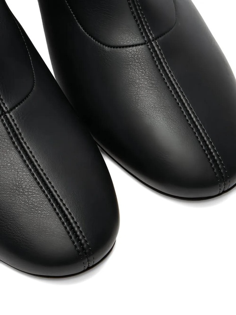 Casadei 50mm leather ankle boots - Black - zdjęcie produktu nr 2
