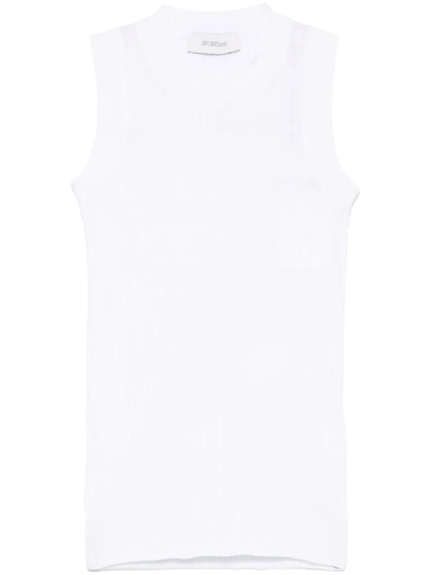 Sportmax Tione tank top - White - zdjęcie produktu nr 1