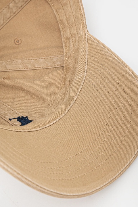 Polo Ralph Lauren czapka z daszkiem bawełniana kolor beżowy gładka 211912843 - zdjęcie produktu nr 2