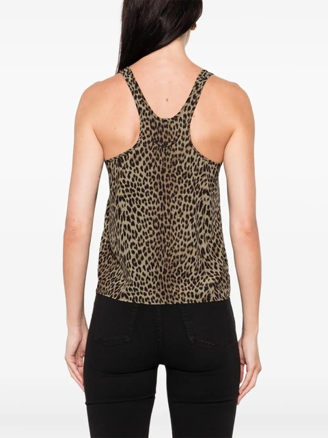 Zadig&Voltaire leopard-print top - Green - zdjęcie produktu nr 2