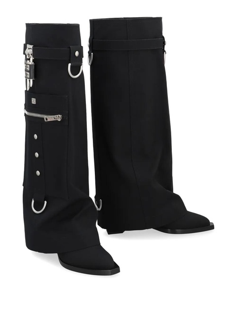 Givenchy 60mm Shark-lock boots - Black - zdjęcie produktu nr 2