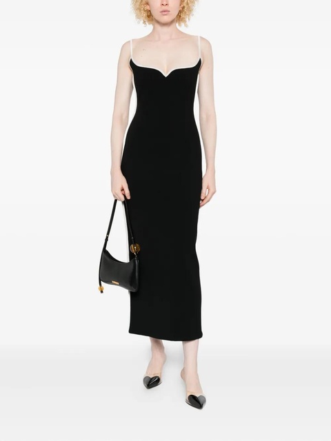 Paris Georgia Heart midi dress - Black - zdjęcie produktu nr 2