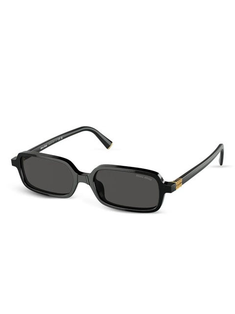 Miu Miu Eyewear rectangle-frame sunglasses - Black - zdjęcie produktu nr 1