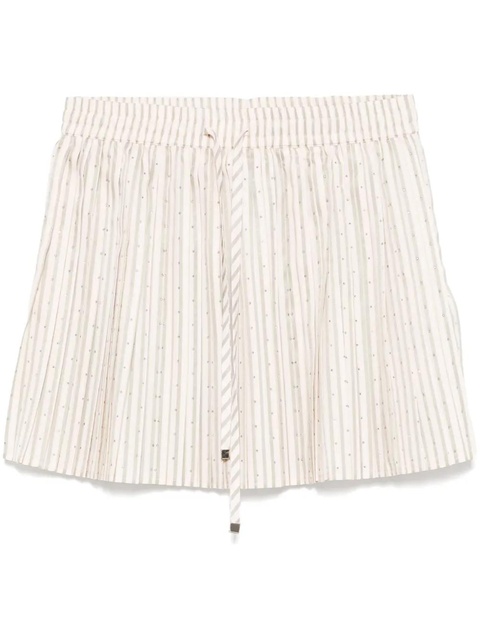 SANDRO rhinestone-embellished mini skirt - Green - zdjęcie produktu nr 1